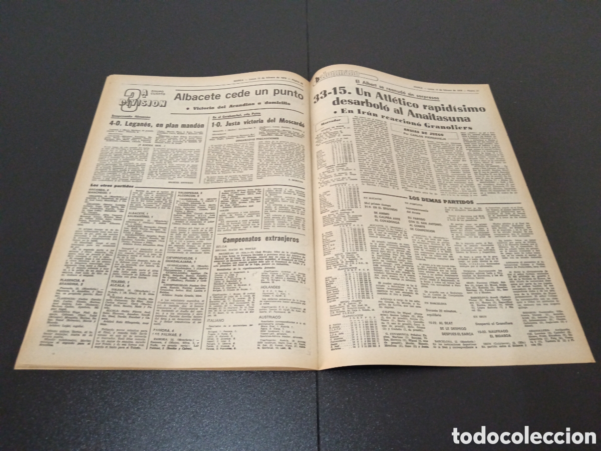 Coleccionismo deportivo: MARCA 13/02/1978 - Foto 14