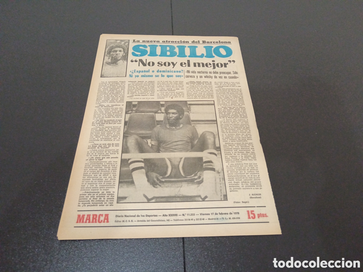Coleccionismo deportivo: MARCA 17/02/1978 - Foto 6