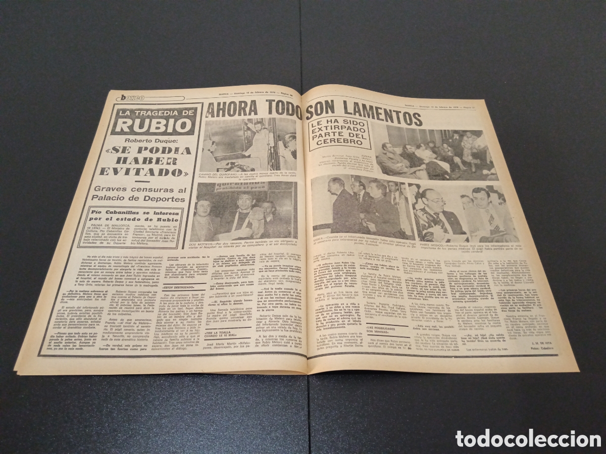 Coleccionismo deportivo: MARCA 19/02/1978 - Foto 6