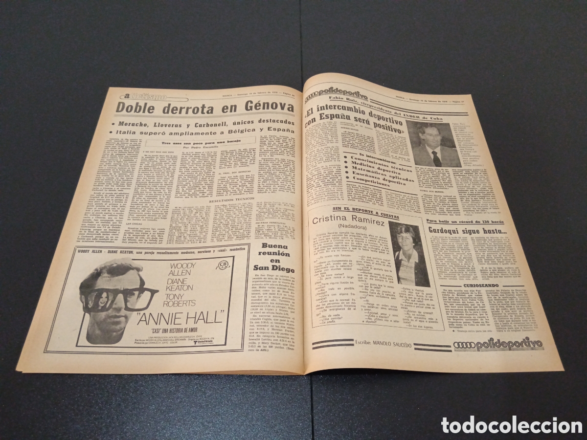Coleccionismo deportivo: MARCA 19/02/1978 - Foto 8