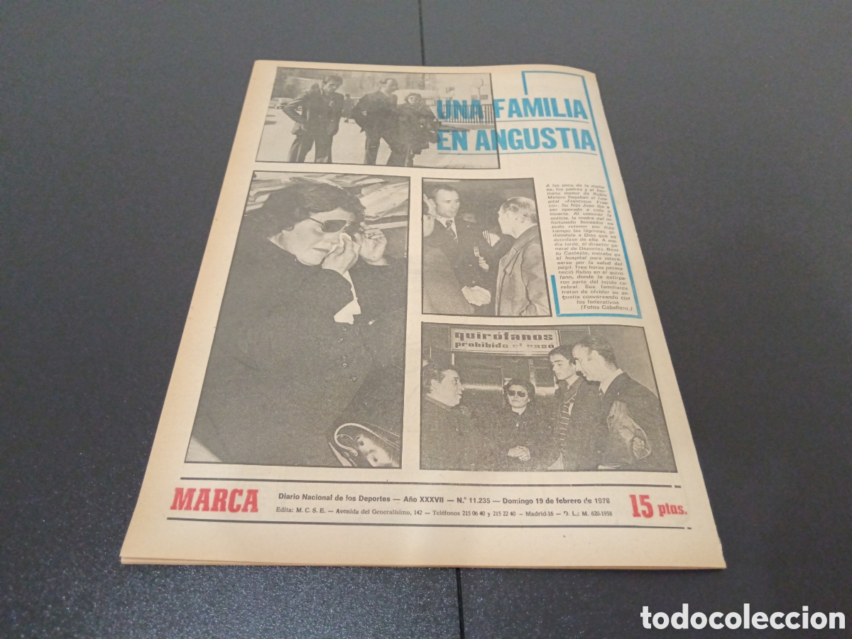 Coleccionismo deportivo: MARCA 19/02/1978 - Foto 11