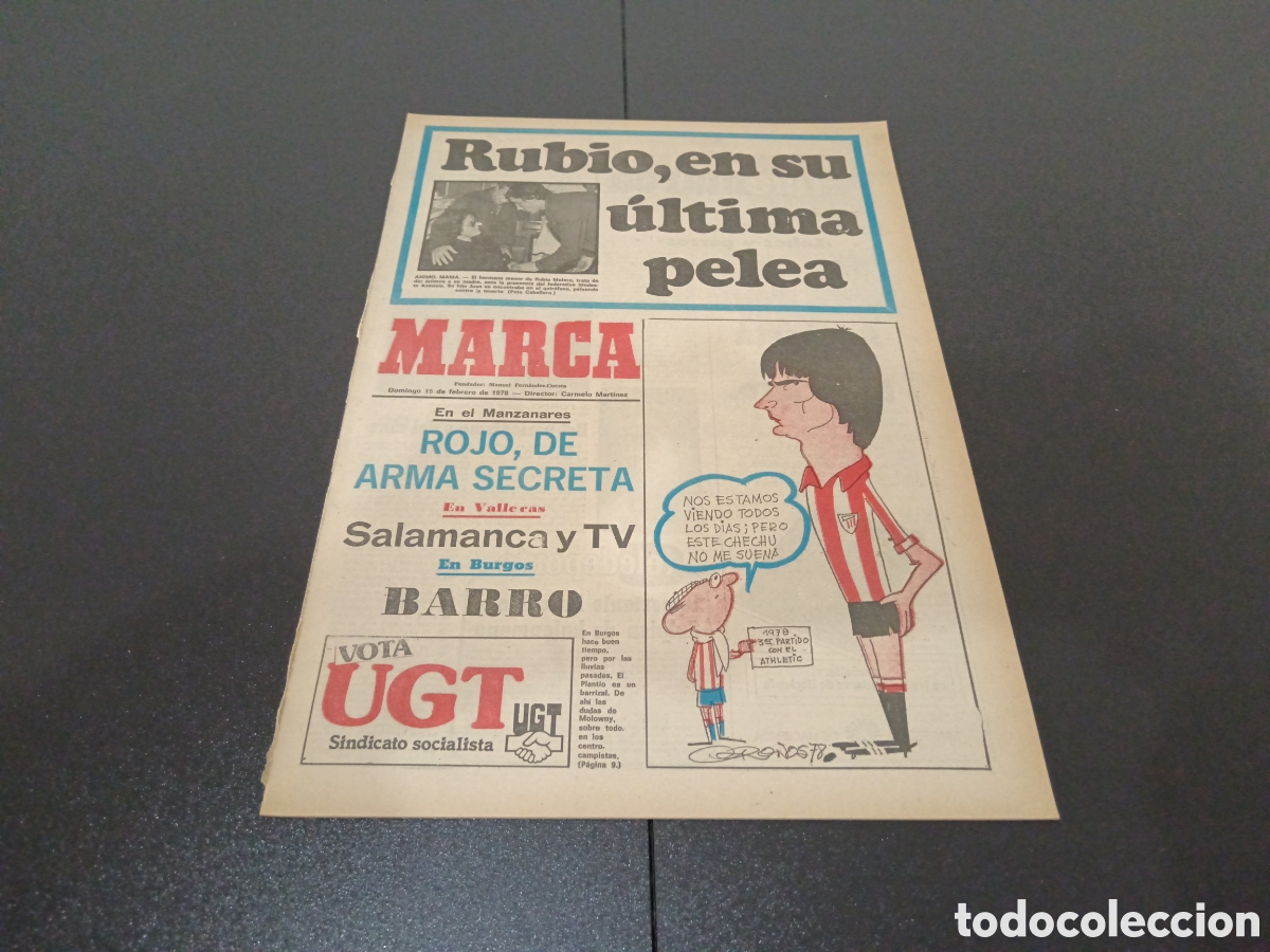 Coleccionismo deportivo: MARCA 19/02/1978 - Foto 1