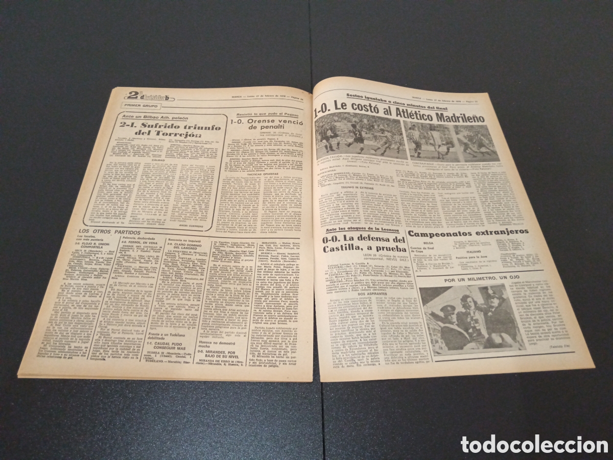 Coleccionismo deportivo: MARCA 27/02/1978 - Foto 13