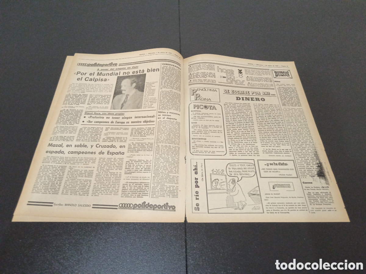 Coleccionismo deportivo: MARCA 01/03/1978 - Foto 3