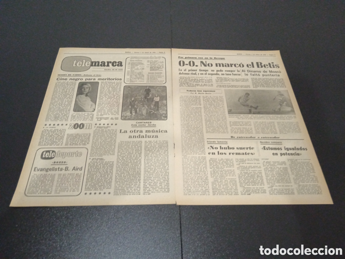 Coleccionismo deportivo: MARCA 03/03/1978 - Foto 2