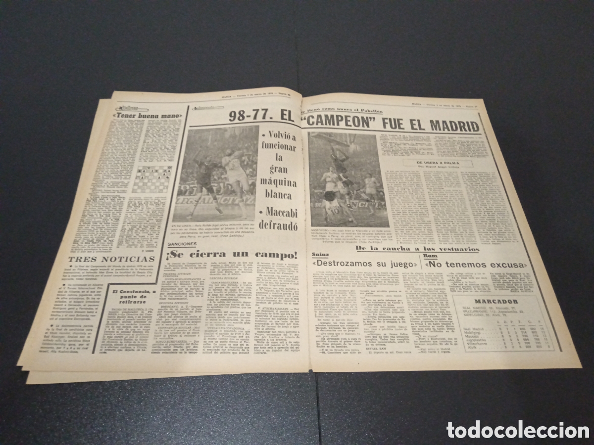 Coleccionismo deportivo: MARCA 03/03/1978 - Foto 4