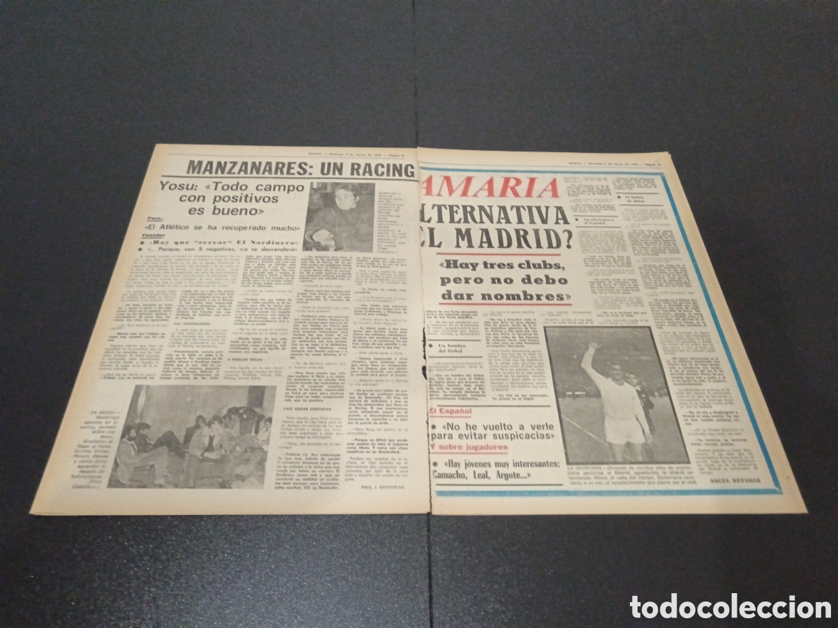 Coleccionismo deportivo: MARCA 05/03/1978 - Foto 4