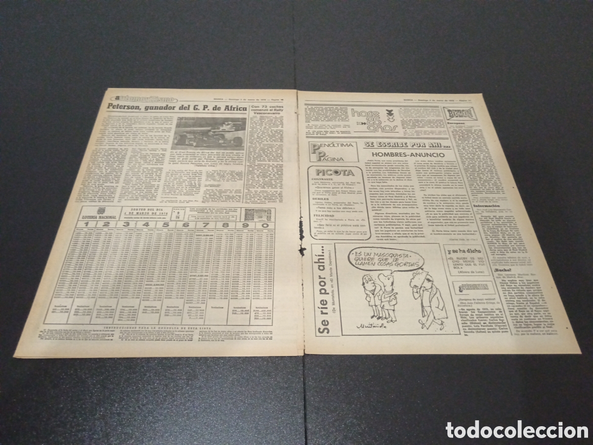 Coleccionismo deportivo: MARCA 05/03/1978 - Foto 5