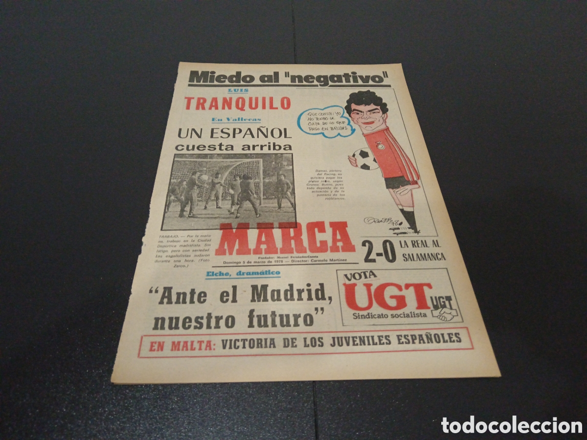 Coleccionismo deportivo: MARCA 05/03/1978 - Foto 1