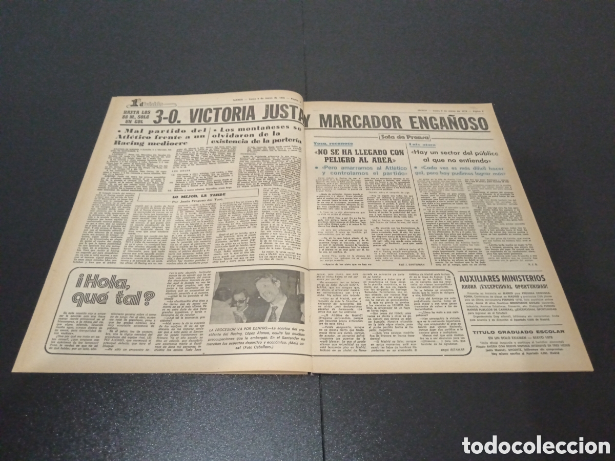 Coleccionismo deportivo: MARCA 06/03/1978 - Foto 3