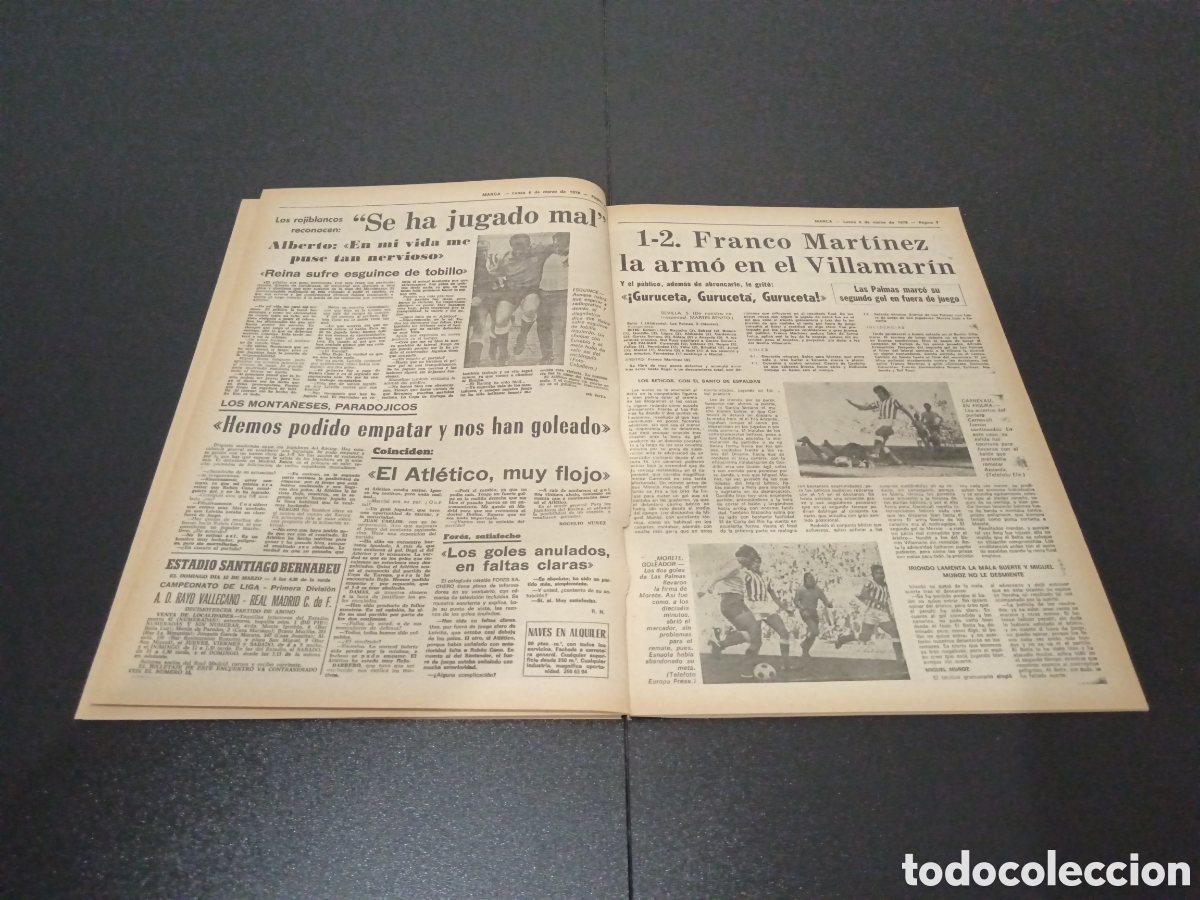 Coleccionismo deportivo: MARCA 06/03/1978 - Foto 4