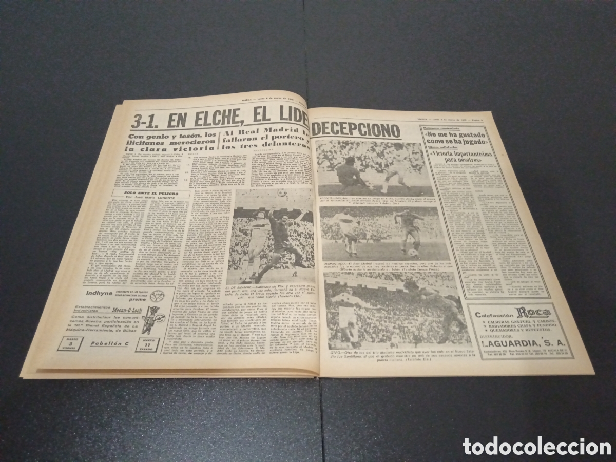Coleccionismo deportivo: MARCA 06/03/1978 - Foto 5