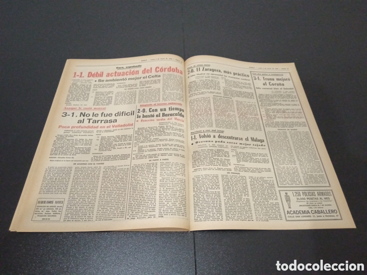 Coleccionismo deportivo: MARCA 06/03/1978 - Foto 9