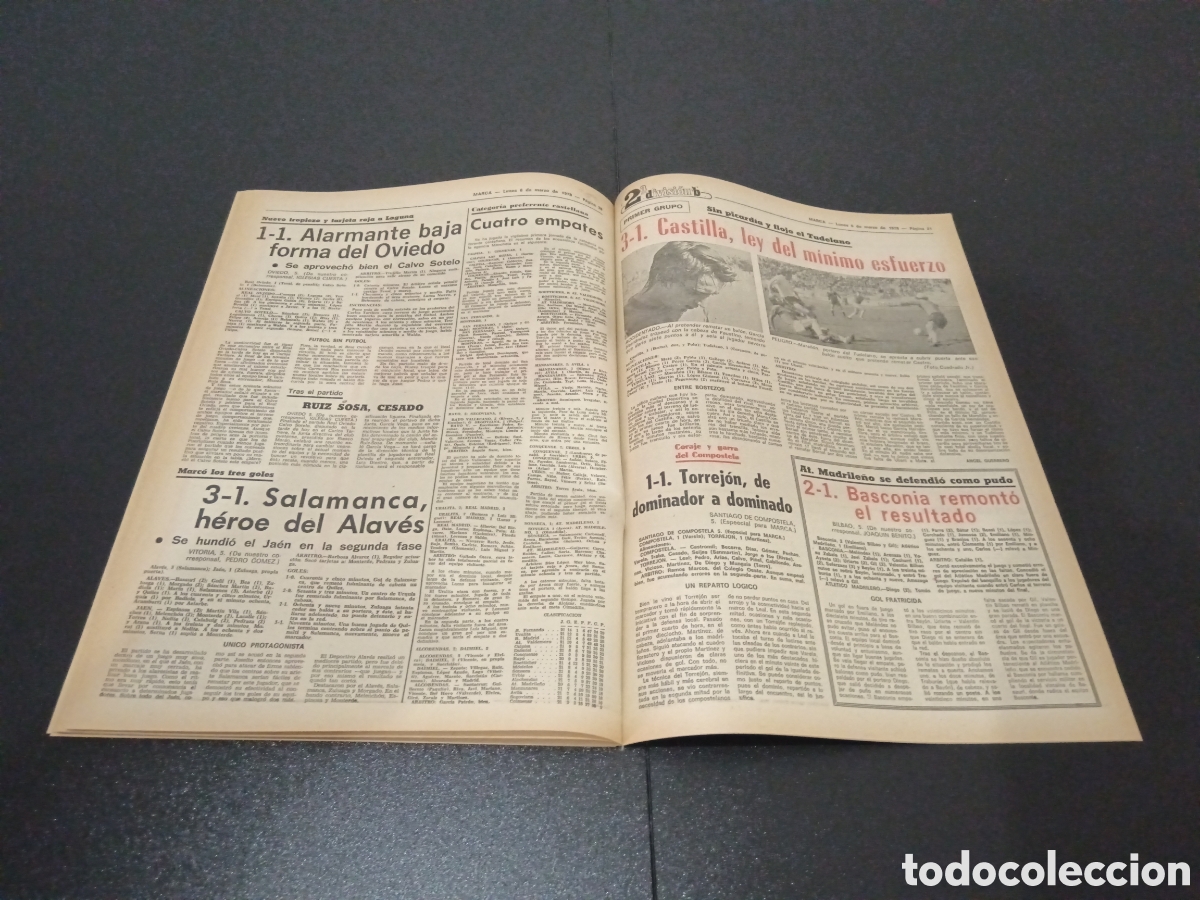 Coleccionismo deportivo: MARCA 06/03/1978 - Foto 11