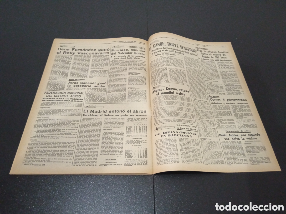 Coleccionismo deportivo: MARCA 06/03/1978 - Foto 14