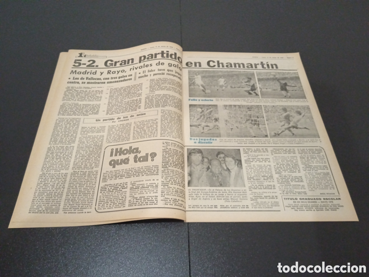 Coleccionismo deportivo: MARCA 13/03/1978 - Foto 3