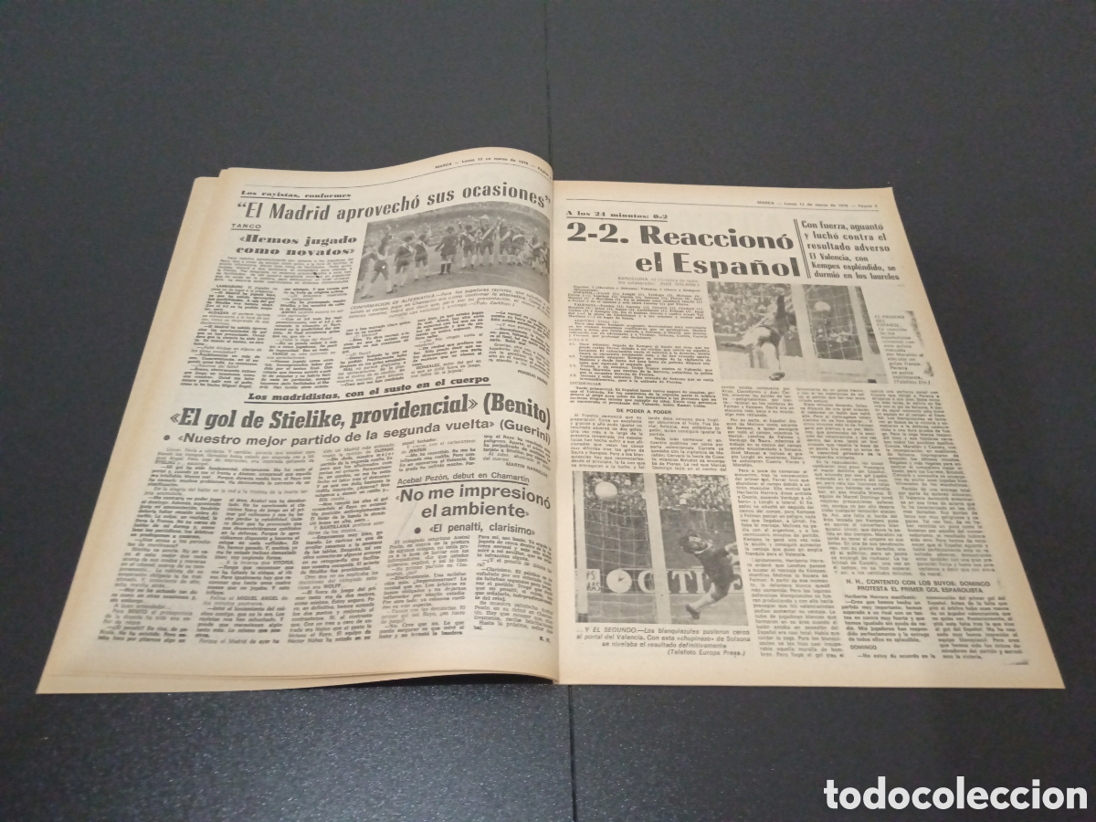 Coleccionismo deportivo: MARCA 13/03/1978 - Foto 4