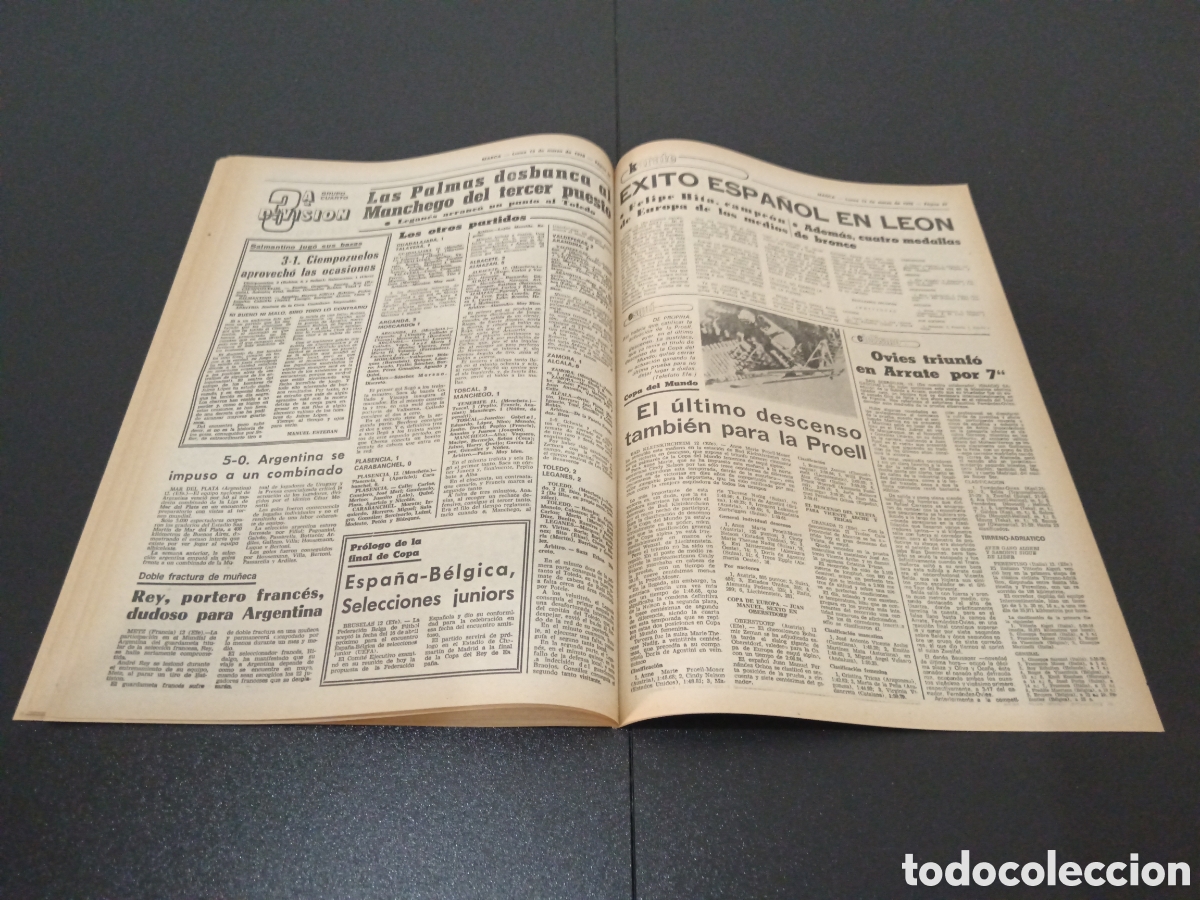 Coleccionismo deportivo: MARCA 13/03/1978 - Foto 14