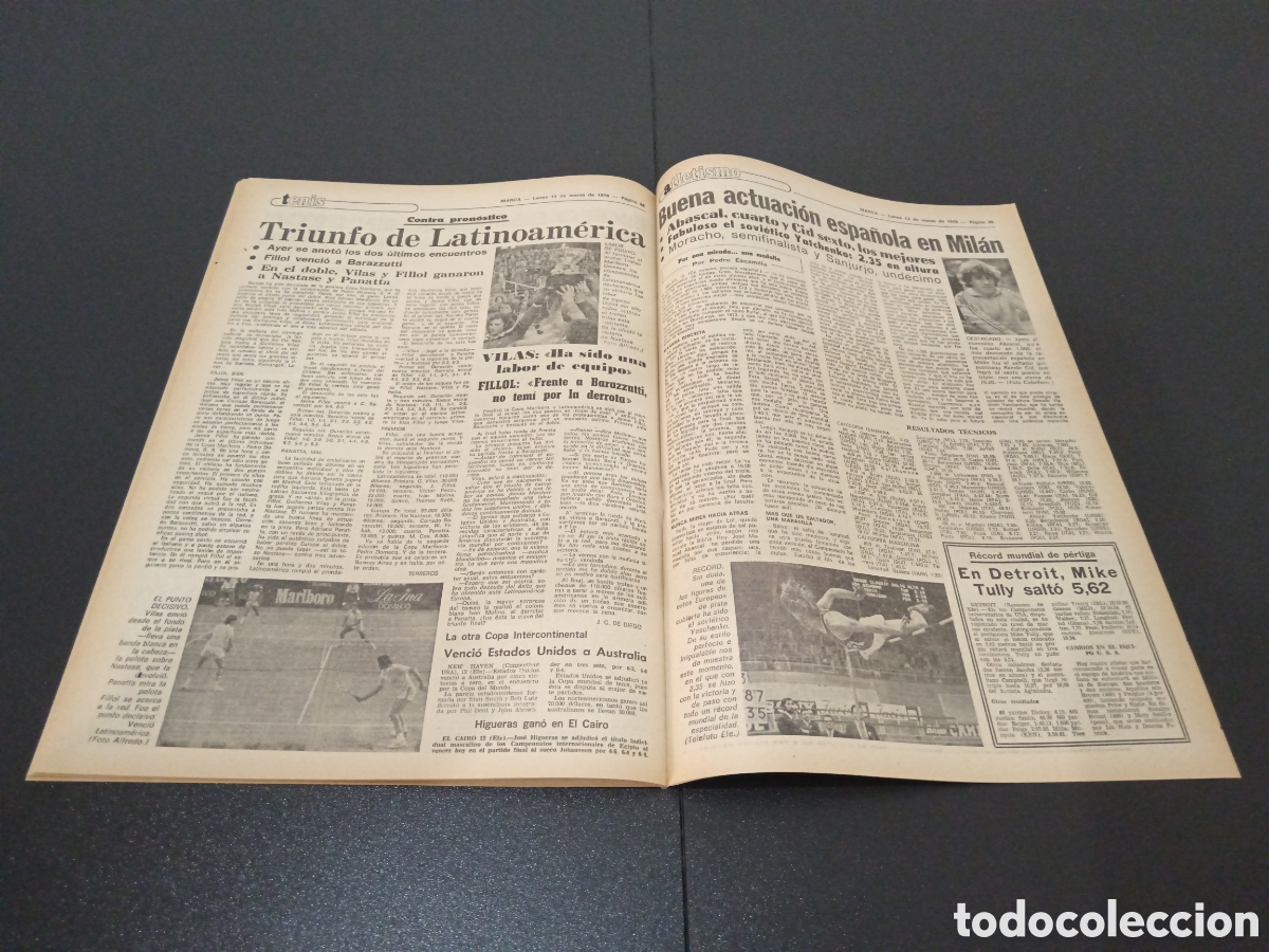 Coleccionismo deportivo: MARCA 13/03/1978 - Foto 15