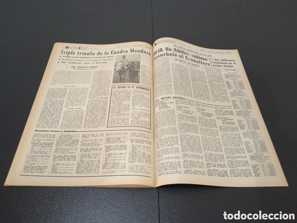 Coleccionismo deportivo: MARCA 13/03/1978 - Foto 16