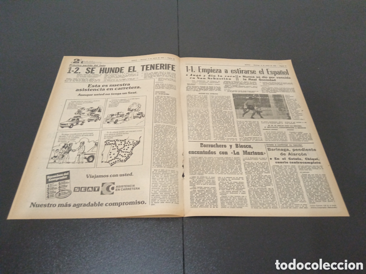 Coleccionismo deportivo: MARCA 19/03/1978 - Foto 3