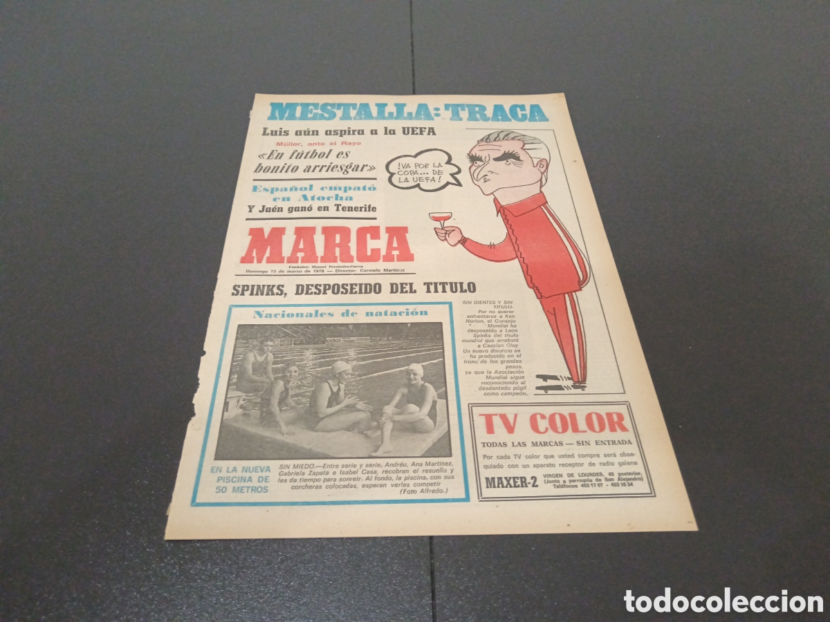 Coleccionismo deportivo: MARCA 19/03/1978 - Foto 1
