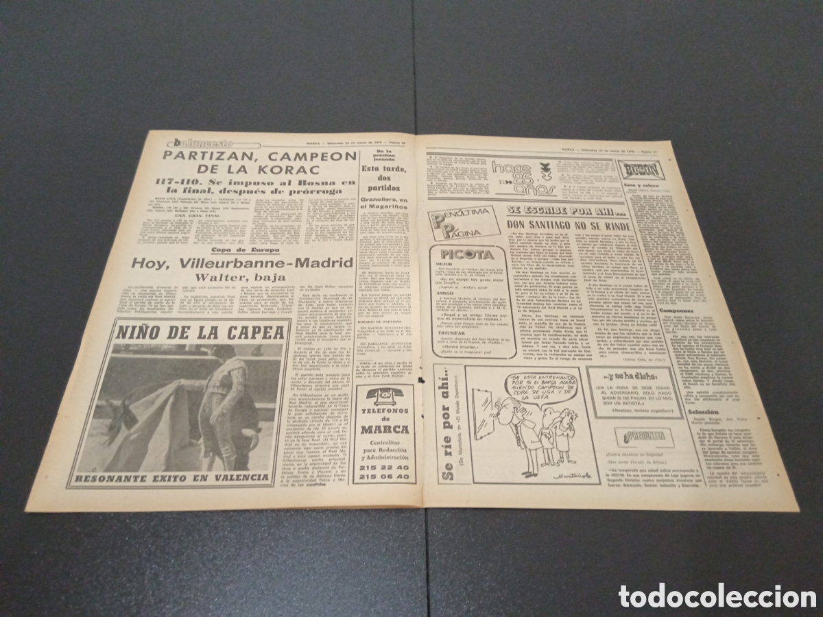 Coleccionismo deportivo: MARCA 22/03/1978 - Foto 3