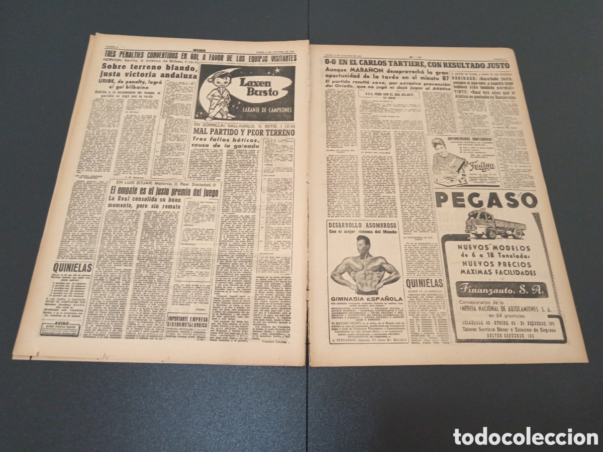 Coleccionismo deportivo: MARCA 03 DE OCTUBRE 1960 - Foto 4