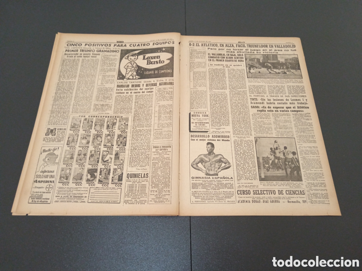 Coleccionismo deportivo: MARCA 17 DE OCTUBRE 1960 - Foto 4