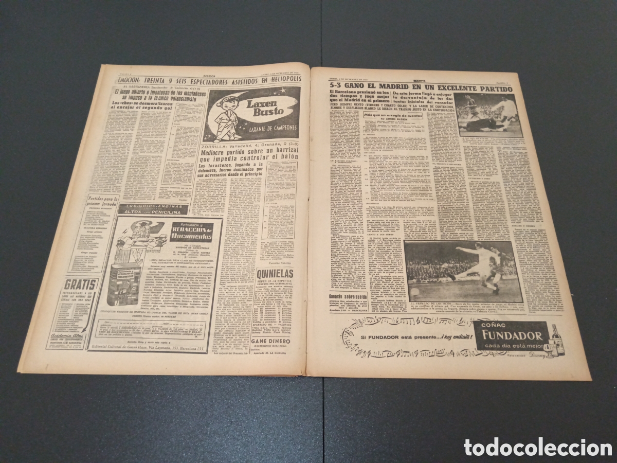 Coleccionismo deportivo: MARCA 05 DE DICIEMBRE 1960 - Foto 4