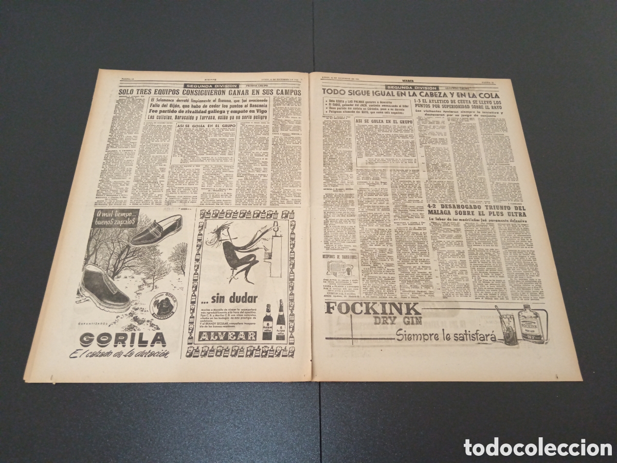 Coleccionismo deportivo: MARCA 12 DE DICIEMBRE 1960 - Foto 6