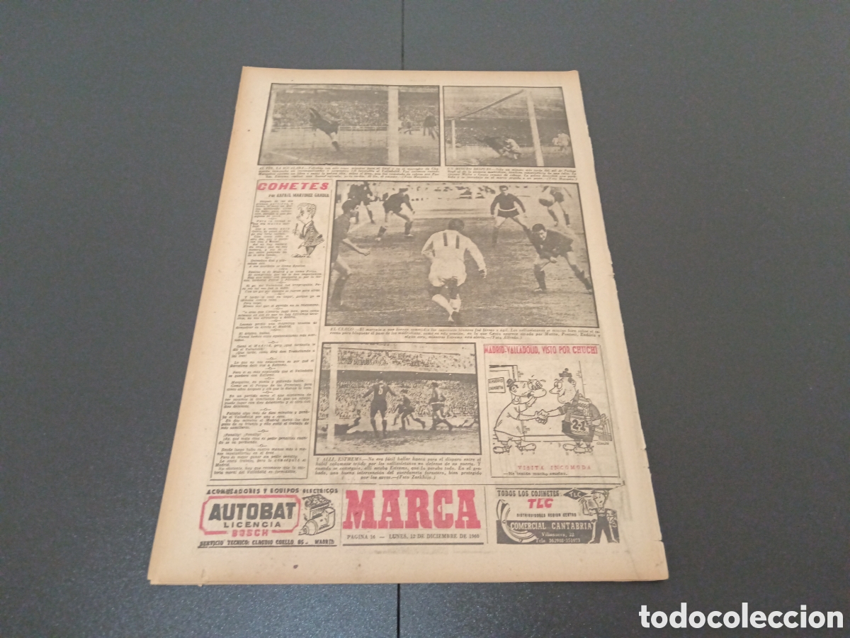 Coleccionismo deportivo: MARCA 12 DE DICIEMBRE 1960 - Foto 8