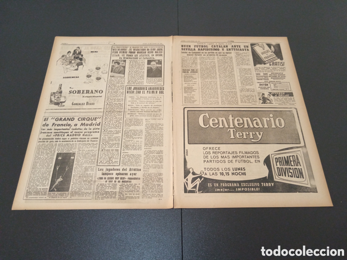 Coleccionismo deportivo: MARCA 16 DE ENERO 1961 - Foto 3