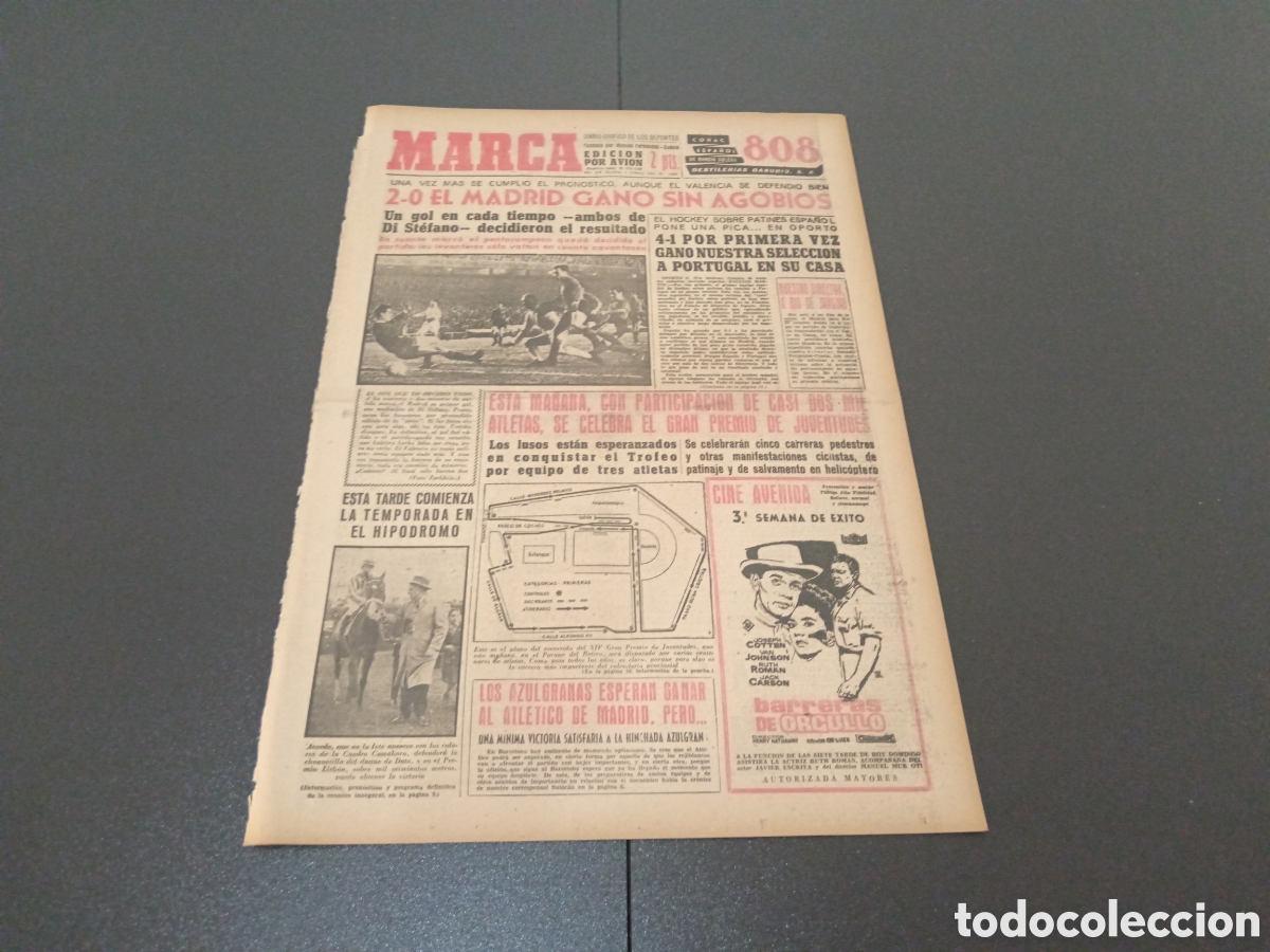 Coleccionismo deportivo: MARCA 05 DE FEBRERO 1961 - Foto 1
