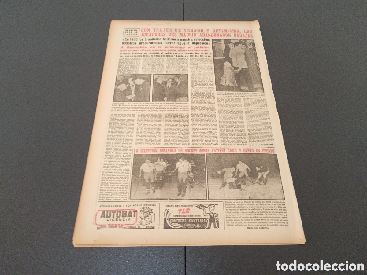 Coleccionismo deportivo: MARCA 06 DE FEBRERO 1961 - Foto 6