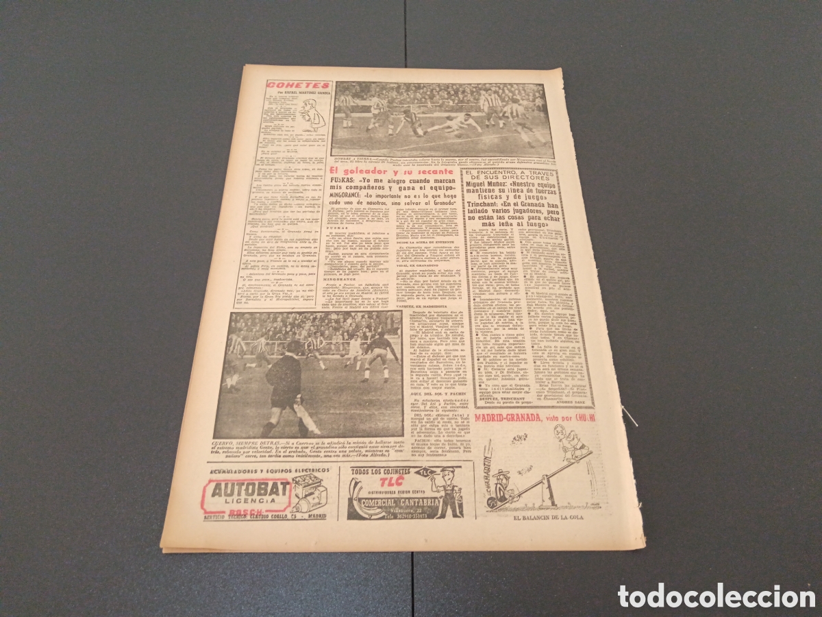 Coleccionismo deportivo: MARCA 20 DE FEBRERO 1961 - Foto 7