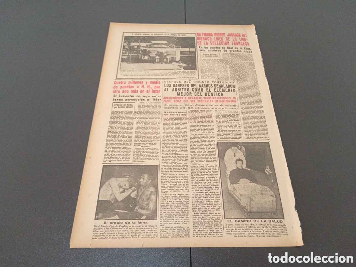 Coleccionismo deportivo: MARCA 11 DE MARZO 1961 - Foto 4
