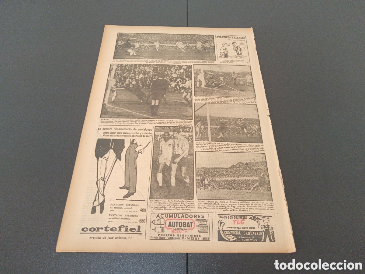 Coleccionismo deportivo: MARCA 10 DE ABRIL 1961 - Foto 7