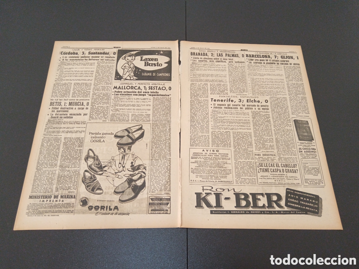 Coleccionismo deportivo: MARCA 08 DE MAYO 1961 - Foto 4