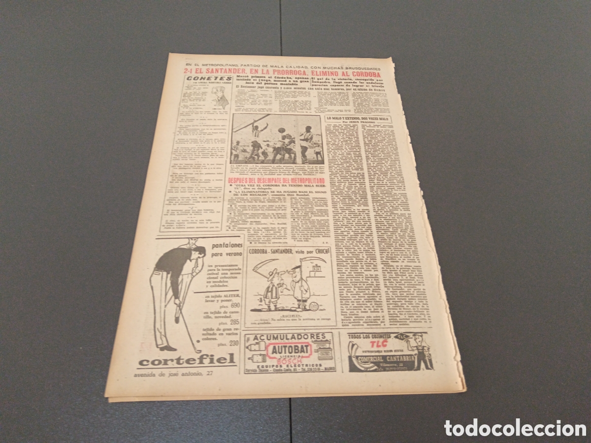 Coleccionismo deportivo: MARCA 15 DE MAYO 1961 - Foto 4