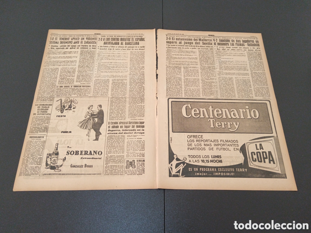 Coleccionismo deportivo: MARCA 22 DE MAYO 1961 - Foto 3
