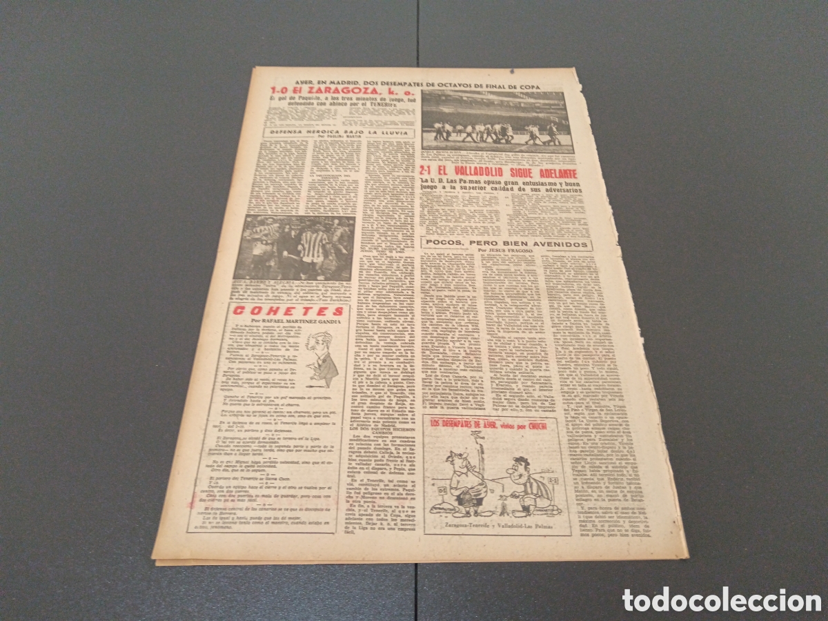 Coleccionismo deportivo: MARCA 31 DE MAYO 1961 - Foto 4