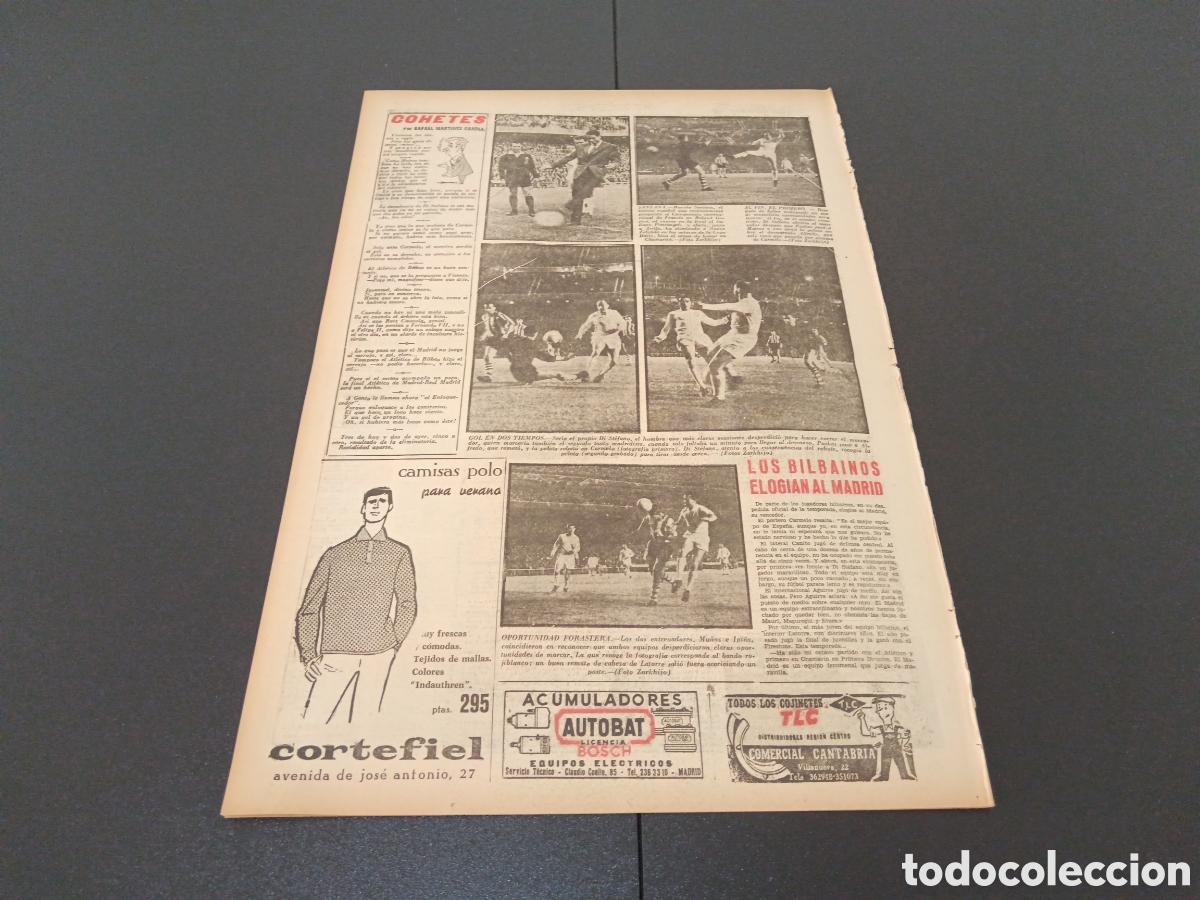 Coleccionismo deportivo: MARCA 05 DE JUNIO 1961 - Foto 6