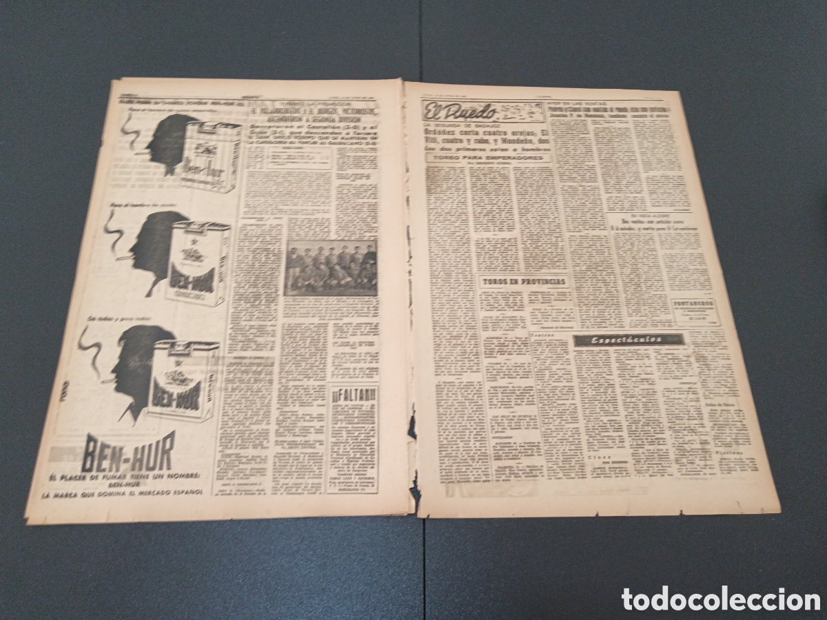 Coleccionismo deportivo: MARCA 26 DE JUNIO 1961 - Foto 4