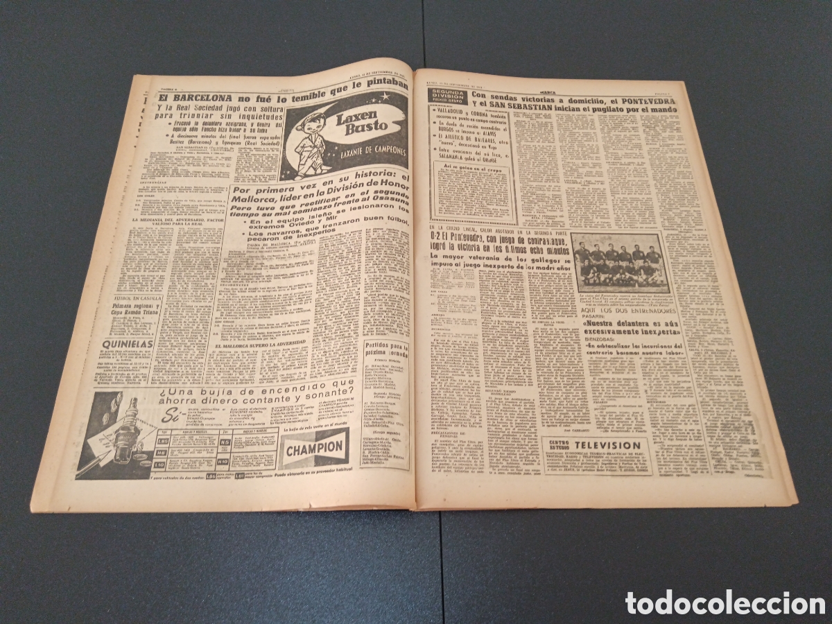 Coleccionismo deportivo: MARCA 11 DE SEPTIEMBRE 1961 - Foto 4