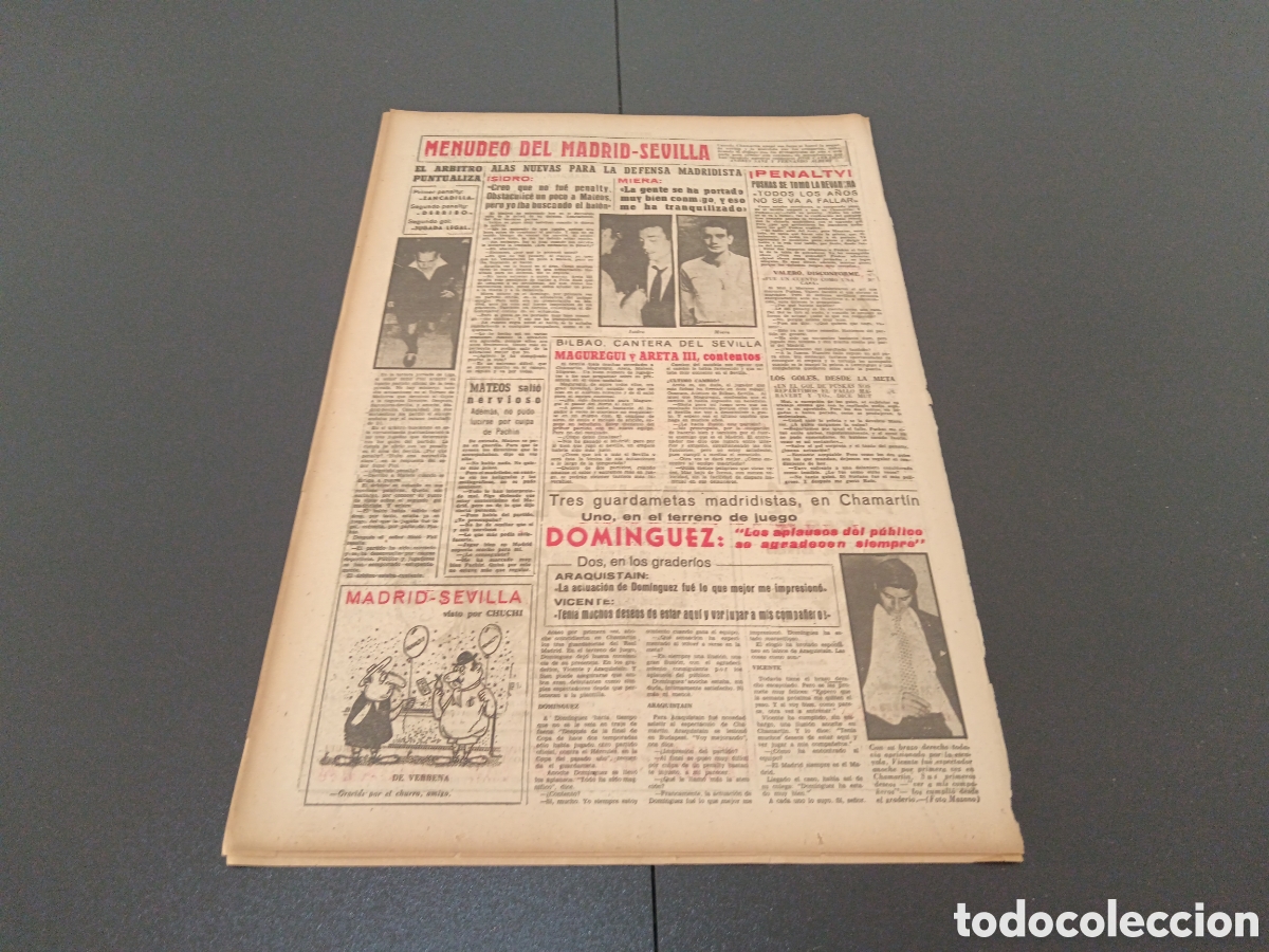 Coleccionismo deportivo: MARCA 17 DE SEPTIEMBRE 1961 - Foto 5