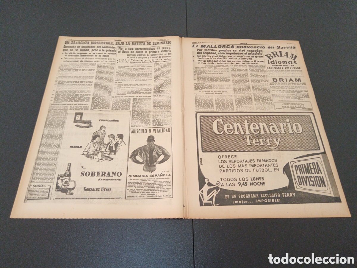 Coleccionismo deportivo: MARCA 18 DE SEPTIEMBRE 1961 - Foto 3