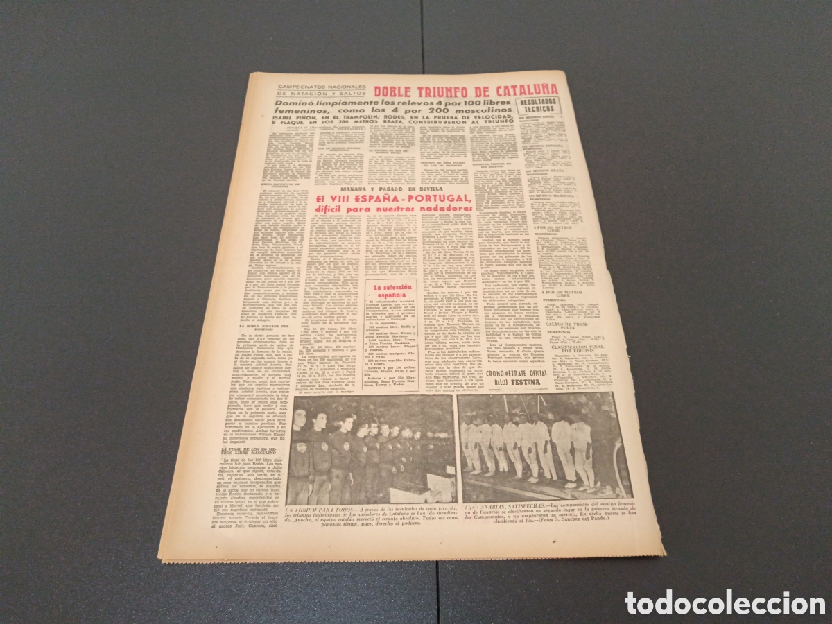 Coleccionismo deportivo: MARCA 18 DE SEPTIEMBRE 1961 - Foto 7