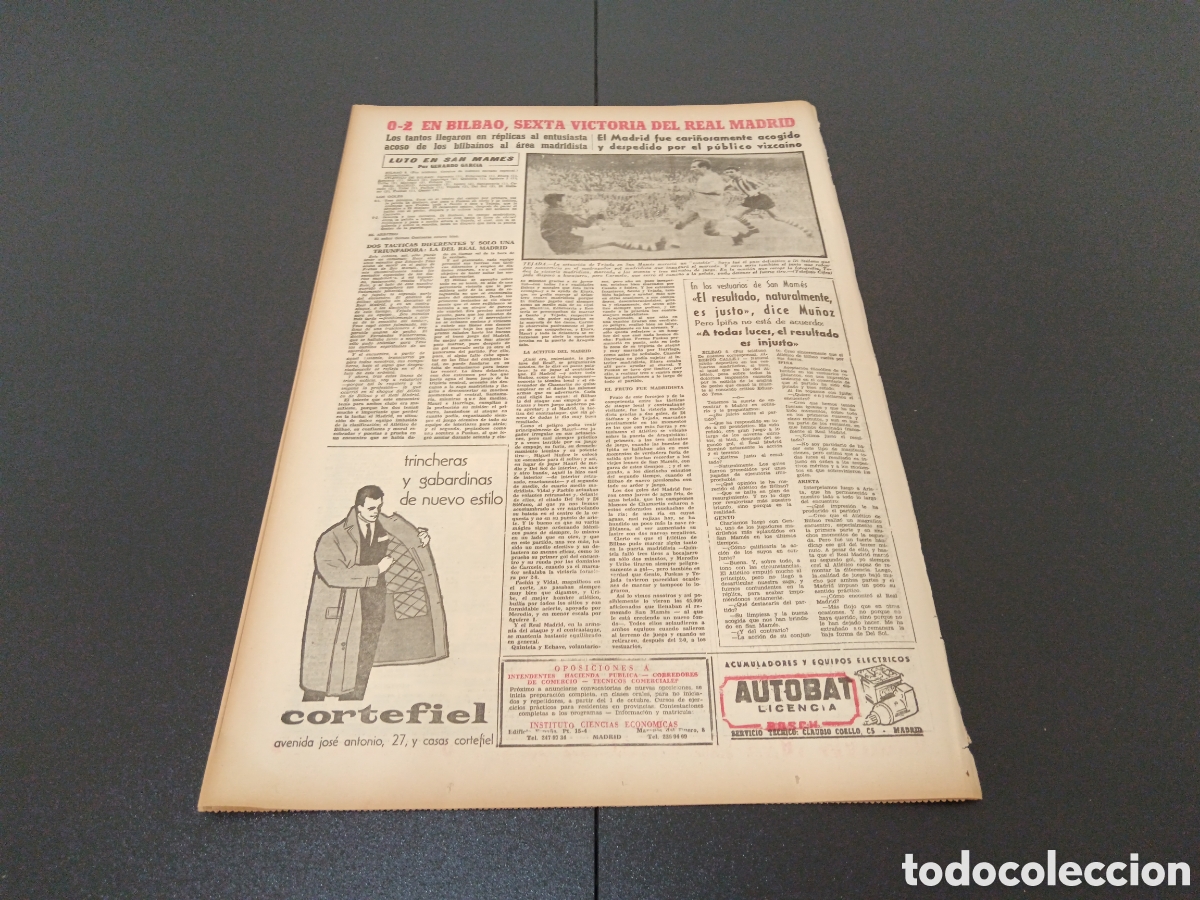 Coleccionismo deportivo: MARCA 09 DE OCTUBRE 1961 - Foto 7