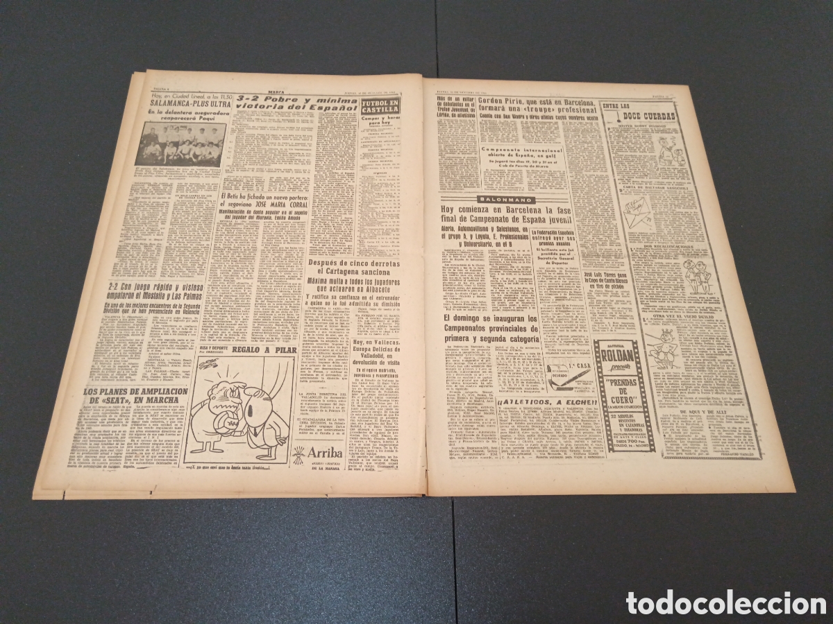 Coleccionismo deportivo: MARCA 12 DE OCTUBRE 1961 - Foto 4